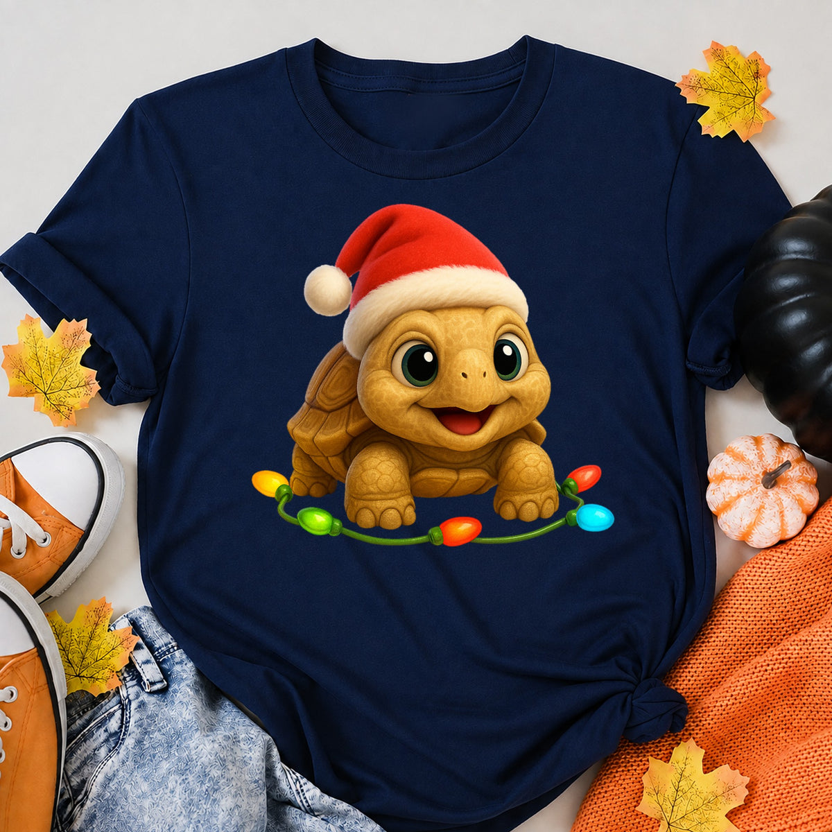 Christmas Egyptian Tortoise T-Shirt - product view 8