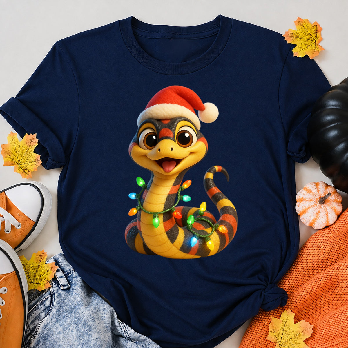 Christmas False Coral Snake T-Shirt - product view 8