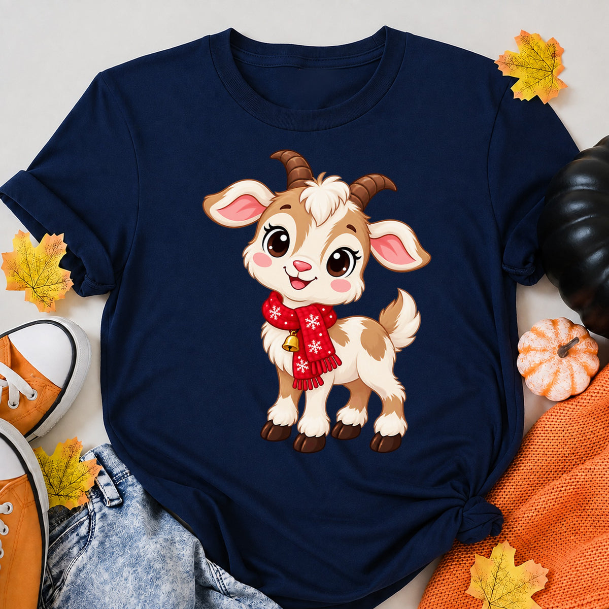 Christmas Goat T-Shirt - product view 8