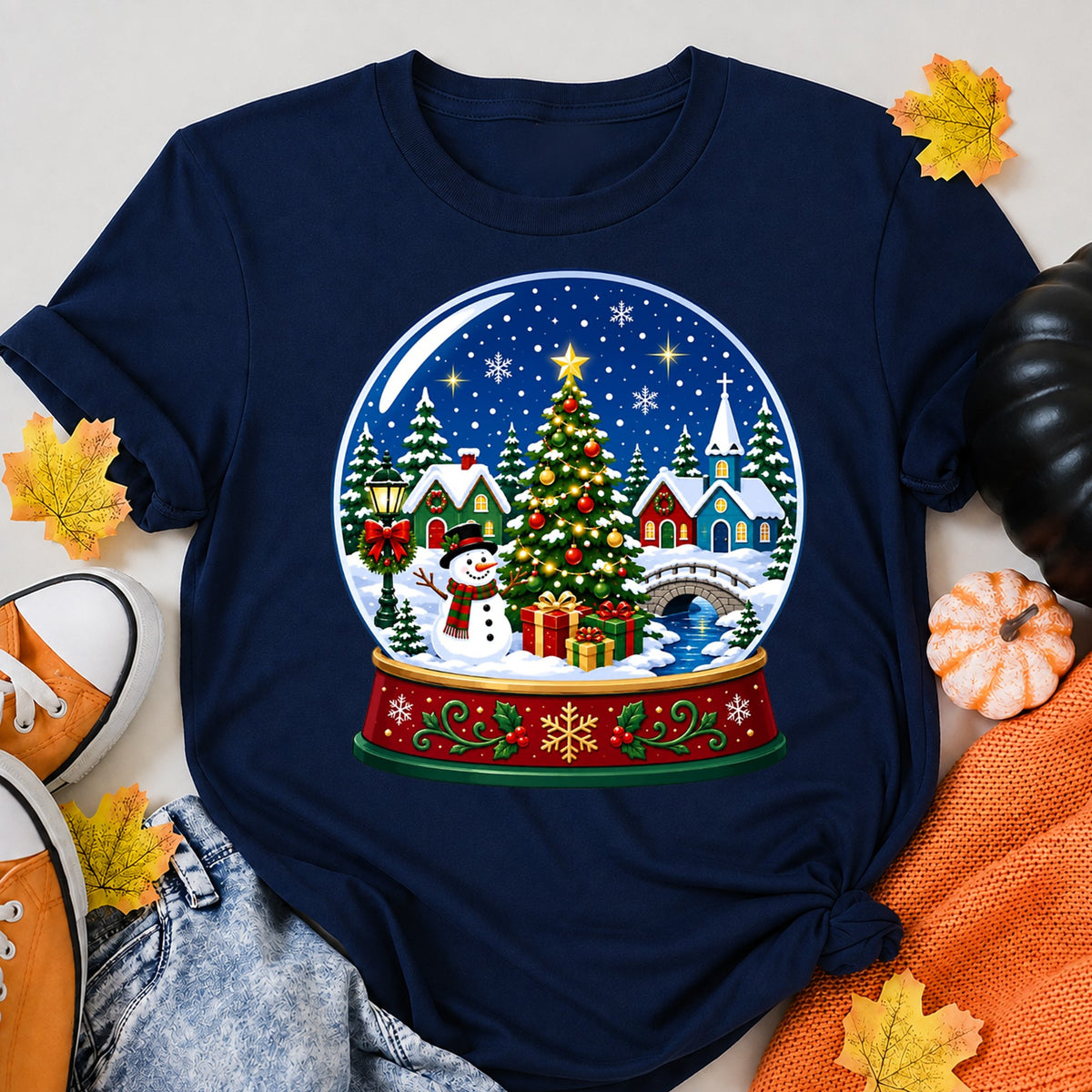 Christmas - Snow Globe T-Shirt - product view 8