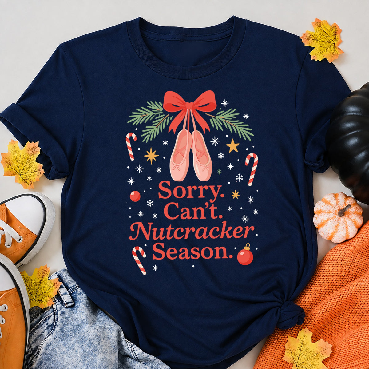 Nutcracker Ballet Season Christmas T-Shirt - product view 8