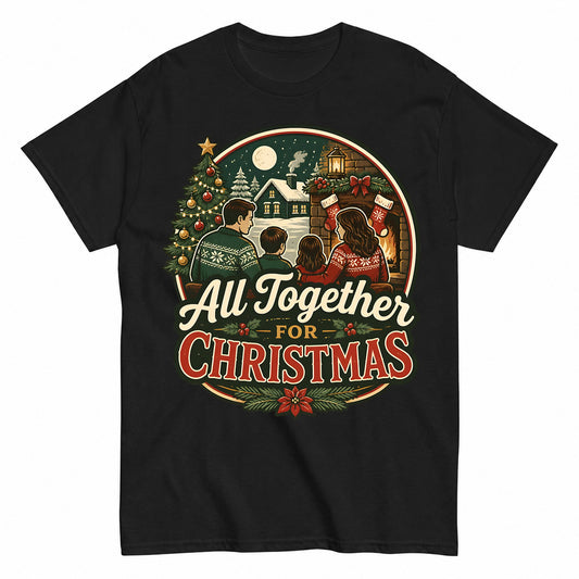 All Together For Christmas Family T-Shirt - product view 1