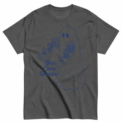 Boo Crew Snacks Halloween Shirt in Grey – product view