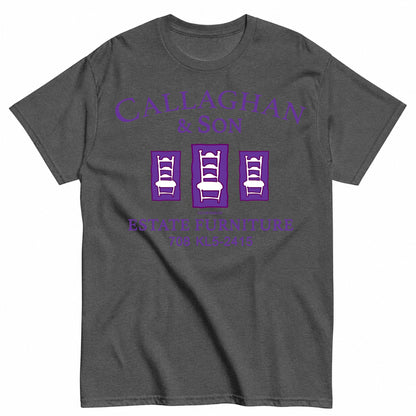 Callaghan And Son Purple Christmas T-Shirt - product view 3