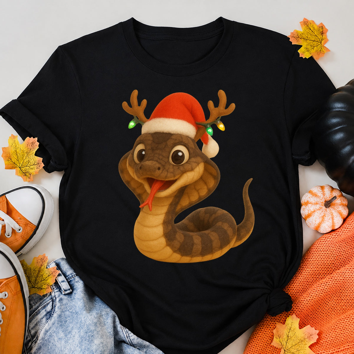 Christmas Egyptian Asp T-Shirt - product view 5