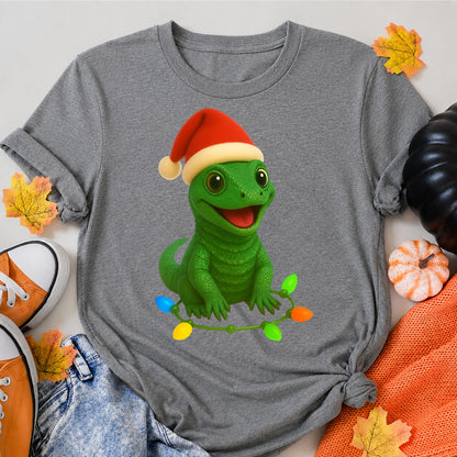 Christmas Emerald Tree Monitor T-Shirt - product view 7