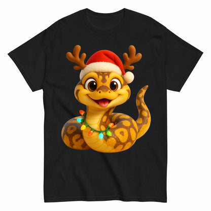 Christmas Enchi Ball Python T-Shirt - product view 1