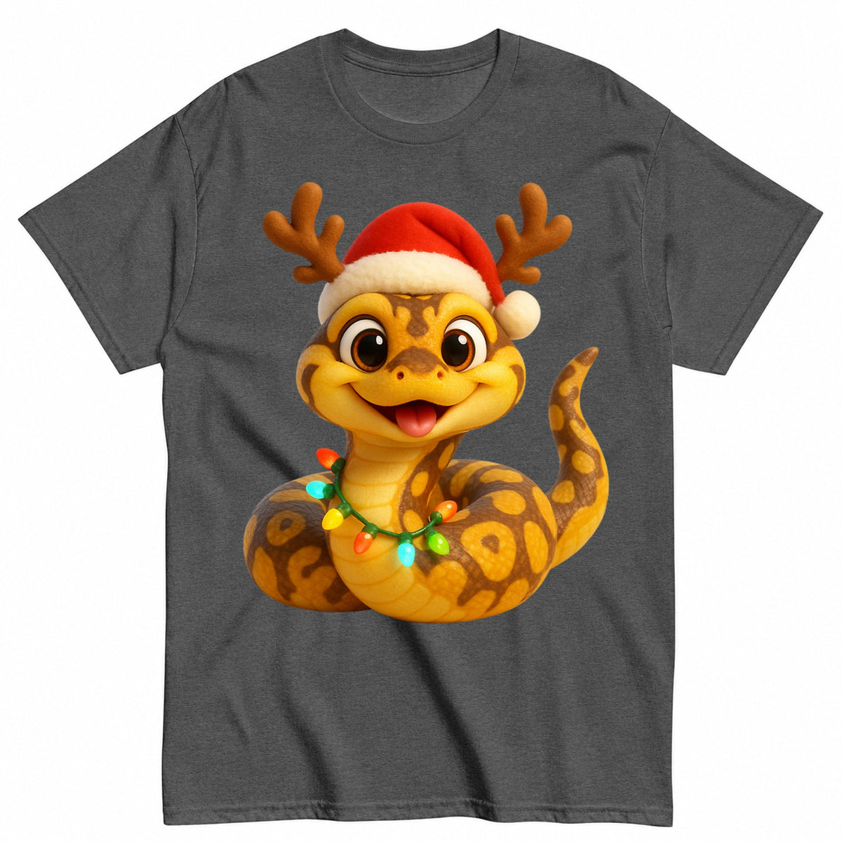 Christmas Enchi Ball Python T-Shirt - product view 3