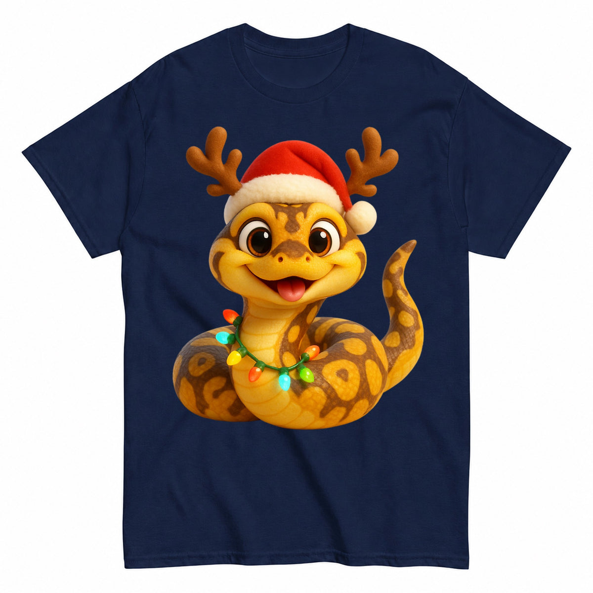 Christmas Enchi Ball Python T-Shirt - product view 4