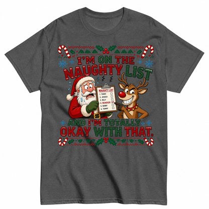 Festive Christmas Pattern T-Shirt - product view 3