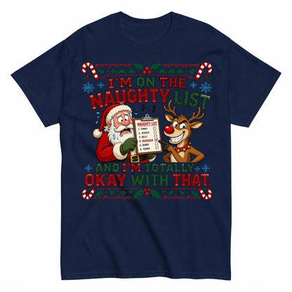 Festive Christmas Pattern T-Shirt - product view 4