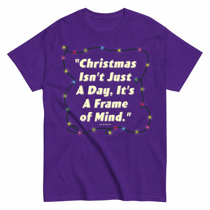 Frame Of Mind Lights Christmas T-Shirt - product view 2
