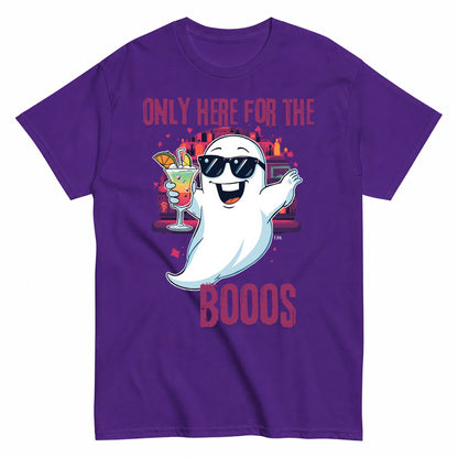 Ghost Party Halloween Shirt in Blue – product view