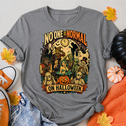 Halloween Shirt in Grey – alternate view