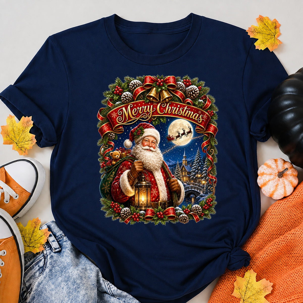 Magical Christmas Santa T-Shirt - product view 8