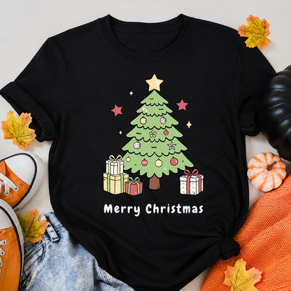 Merry Christmas Faith Looks Good T-Shirt - product view 5
