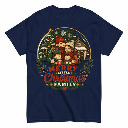 Merry Little Family Christmas T-Shirt - product view 4