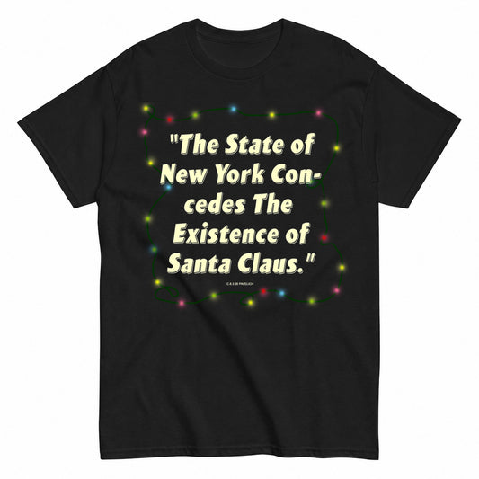 New York Lights Christmas T-Shirt - product view 1