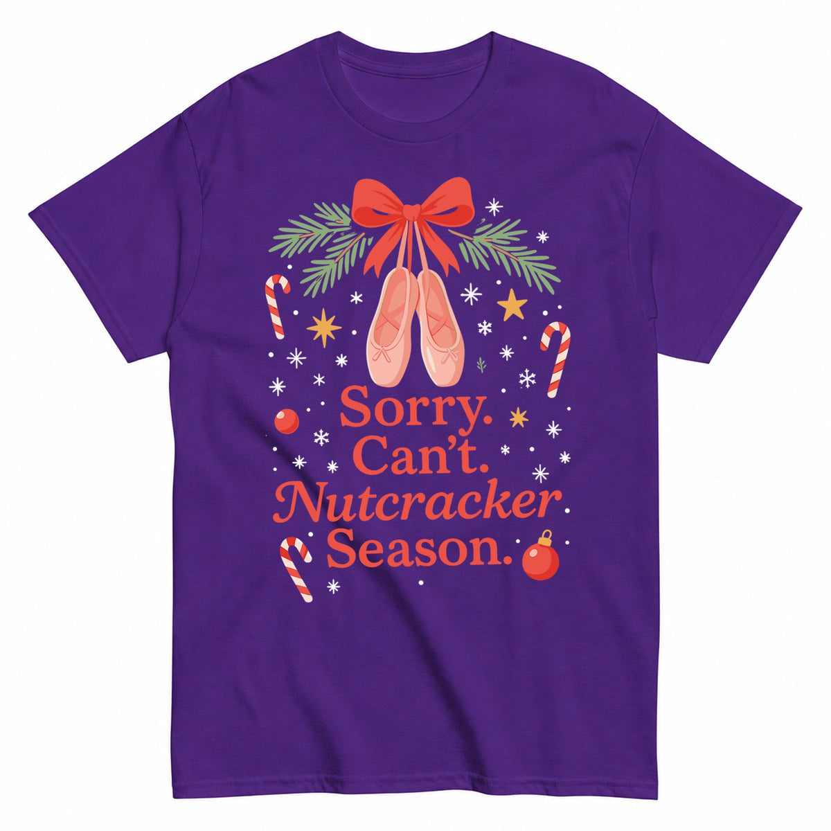 Nutcracker Ballet Season Christmas T-Shirt - product view 2