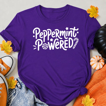 Peppermint Powered Christmas T-Shirt - product view 6