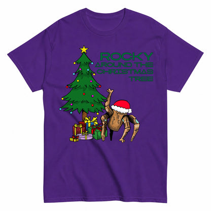 Rocky Around The Christmas Tree T-Shirt - product view 2