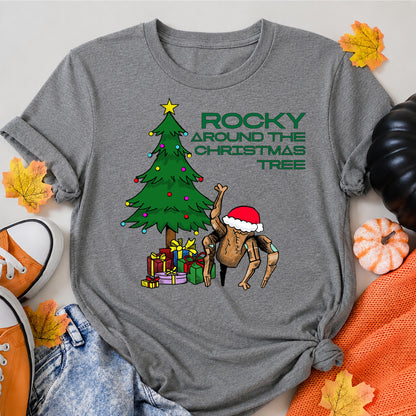 Rocky Around The Christmas Tree T-Shirt - product view 7