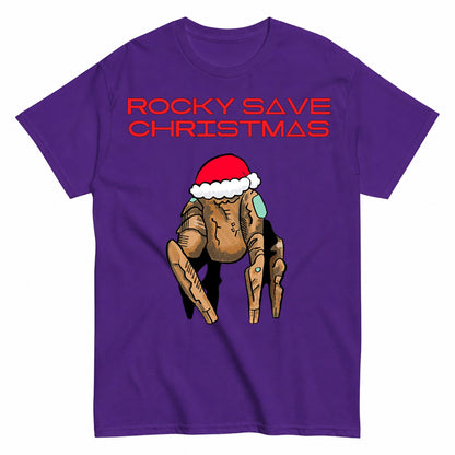 Rocky Save Christmas T-Shirt - product view 2