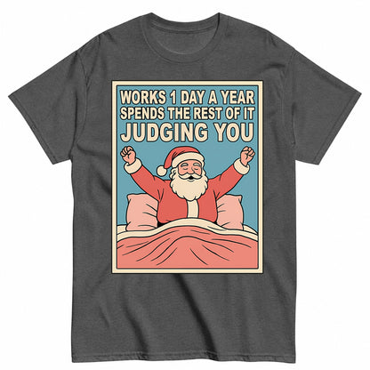 Santa Clause Meme Christmas T-Shirt - product view 3