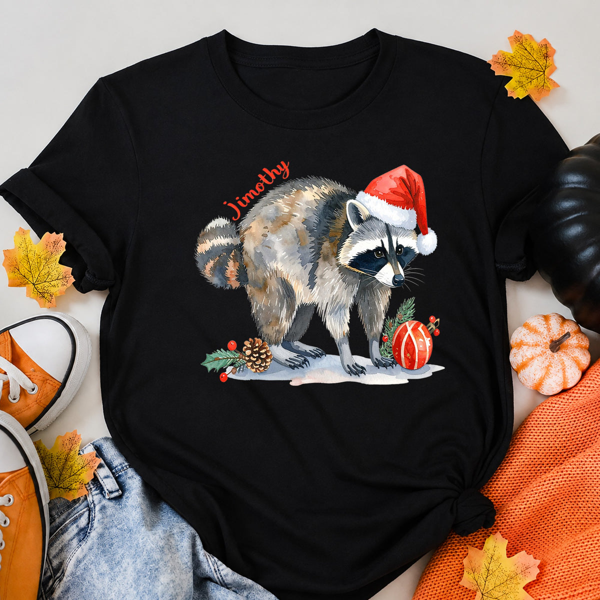 Santa Timothy Christmas T-Shirt - product view 5