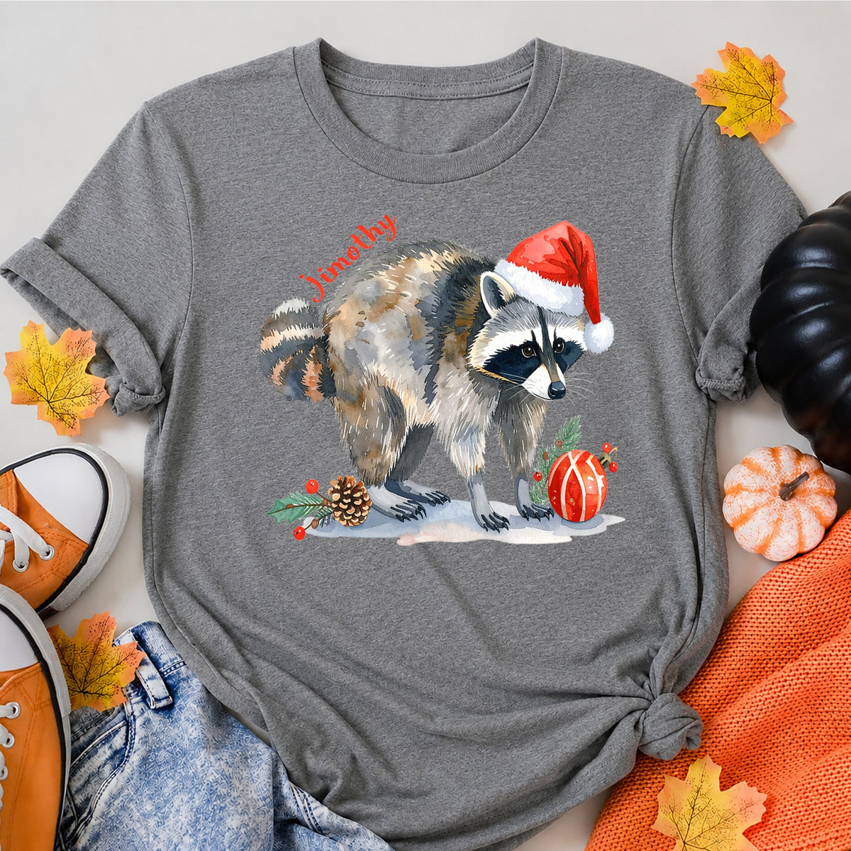 Santa Timothy Christmas T-Shirt - product view 7