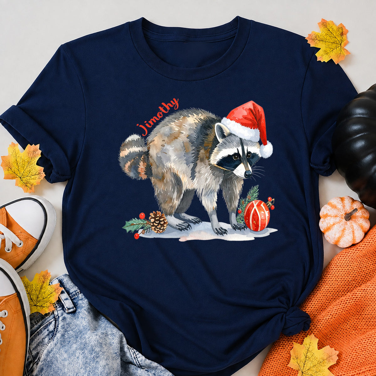 Santa Timothy Christmas T-Shirt - product view 8