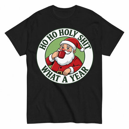 Santas Christmas Coffee T-Shirt - product view 1
