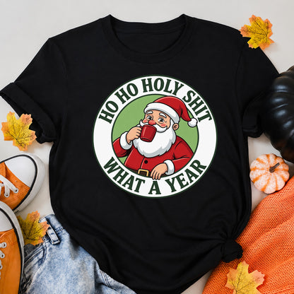 Santas Christmas Coffee T-Shirt - product view 5