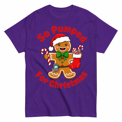 So Pumped Christmas Gingerbread T-Shirt - product view 2