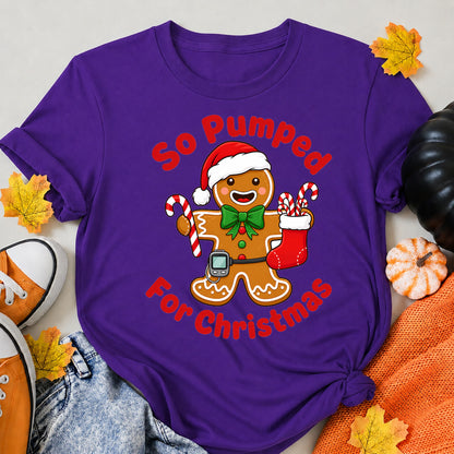 So Pumped Christmas Gingerbread T-Shirt - product view 6