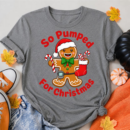 So Pumped Christmas Gingerbread T-Shirt - product view 7