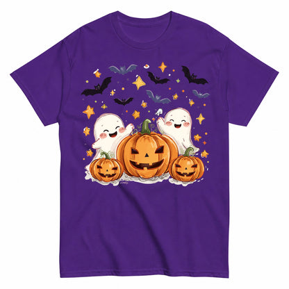 Spooky But Make It Cute Halloween Shirt in Blue – product view