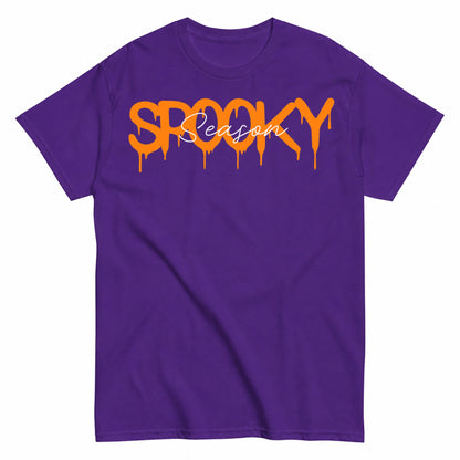 Spooky Season Halloween Shirt in Blue – product view