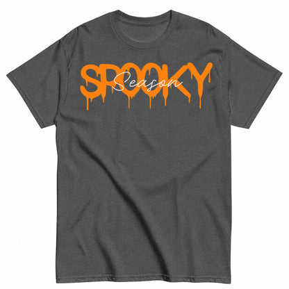 Spooky Season Halloween Shirt in Grey – product view