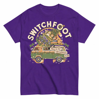 Switchfoot Christmas Van Holiday Stuff -45 T-Shirt - product view 2