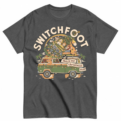Switchfoot Christmas Van Holiday Stuff -45 T-Shirt - product view 3
