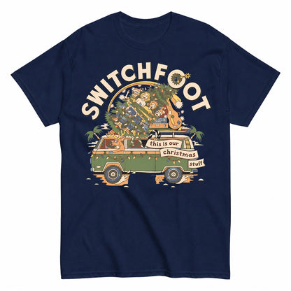 Switchfoot Christmas Van Holiday Stuff -45 T-Shirt - product view 4