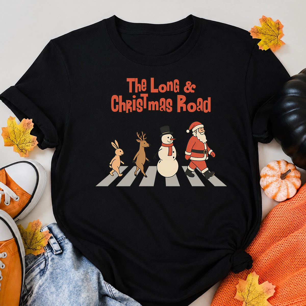 The Long Christmas Road T-Shirt - product view 5
