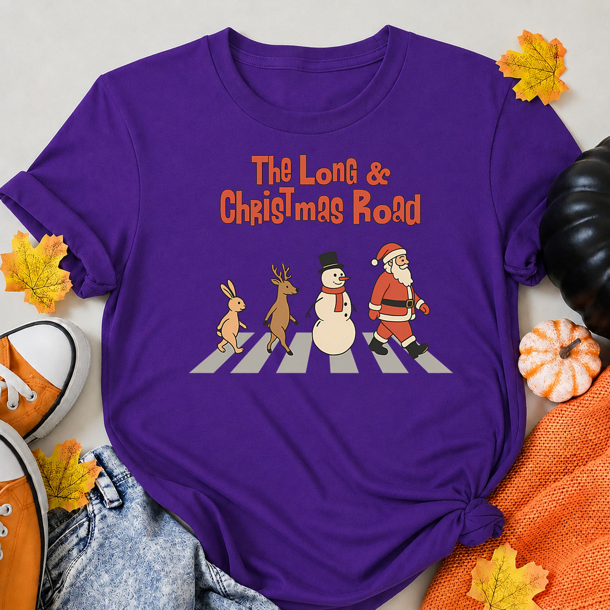 The Long Christmas Road T-Shirt - product view 6