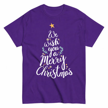 We Wish You A Merry Christmas Faith Looks Good T-Shirt - product view 2