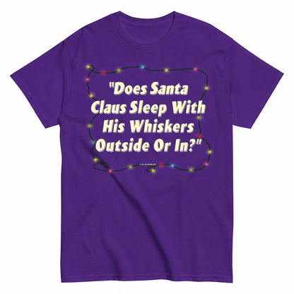 Whiskers Lights Christmas T-Shirt - product view 2